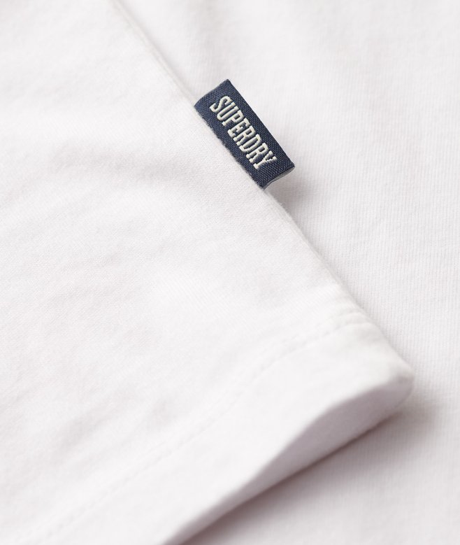 Organic Cotton Essential Logo Baseball T-Shirt