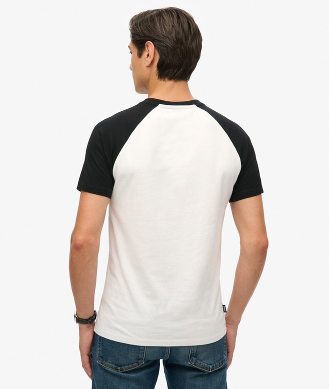 Organic Cotton Essential Logo Baseball T-Shirt