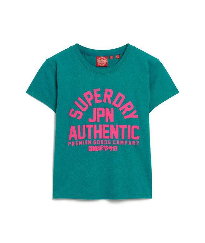 Puff Print Fitted T-Shirt