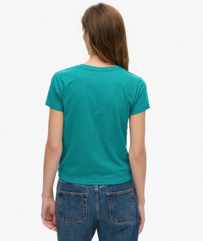 Puff Print Fitted T-Shirt