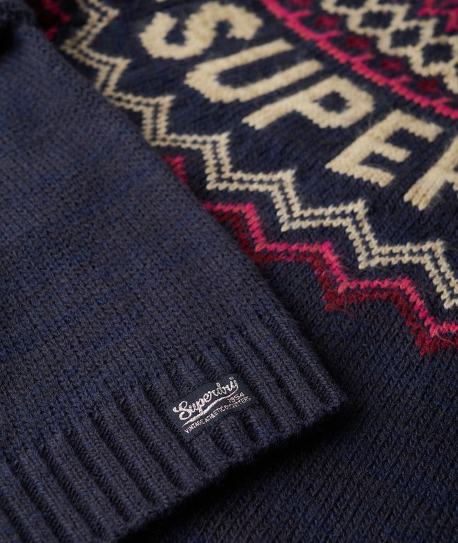 Fairisle Branded Jumper