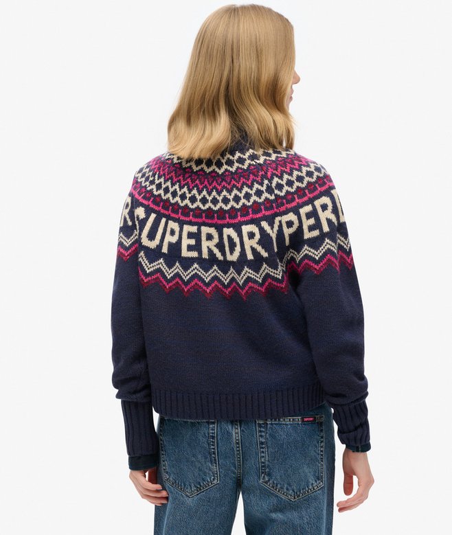 Fairisle Branded Jumper