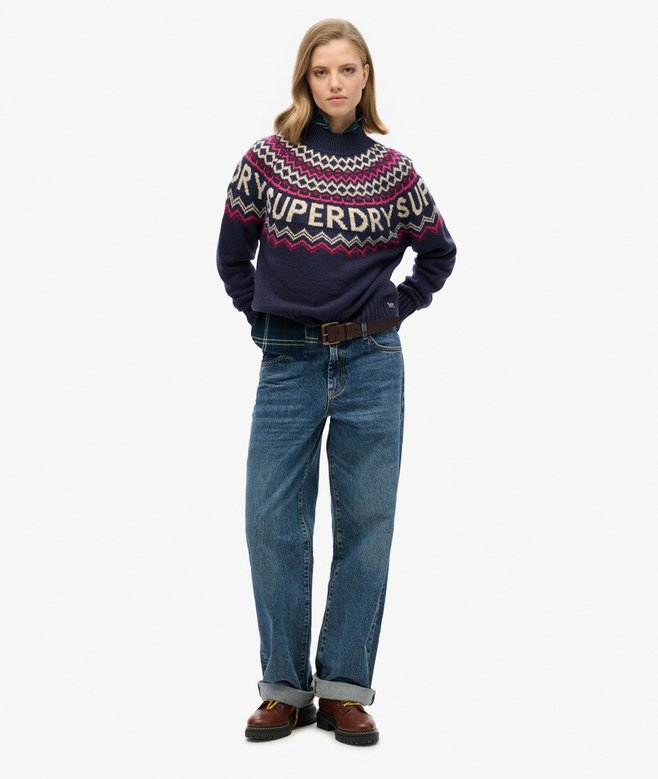 Fairisle Branded Jumper