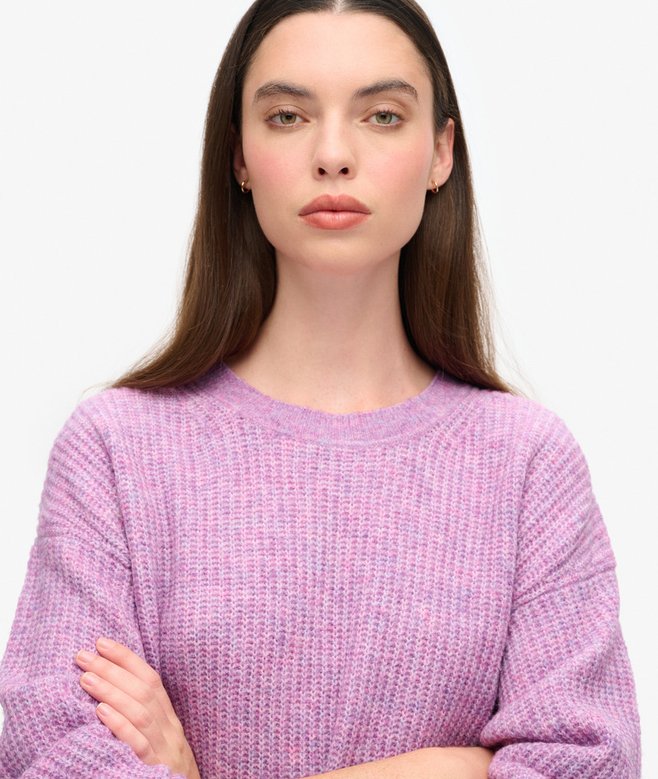 Brushed Crew Neck Jumper