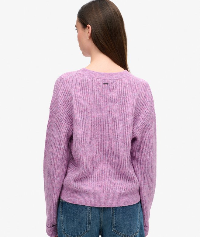 Brushed Crew Neck Jumper