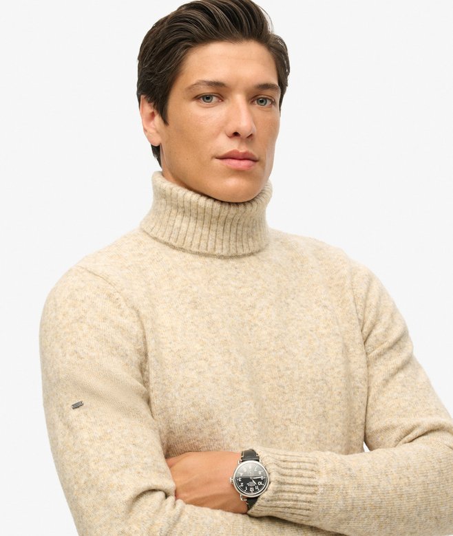 Brushed Roll Neck Jumper