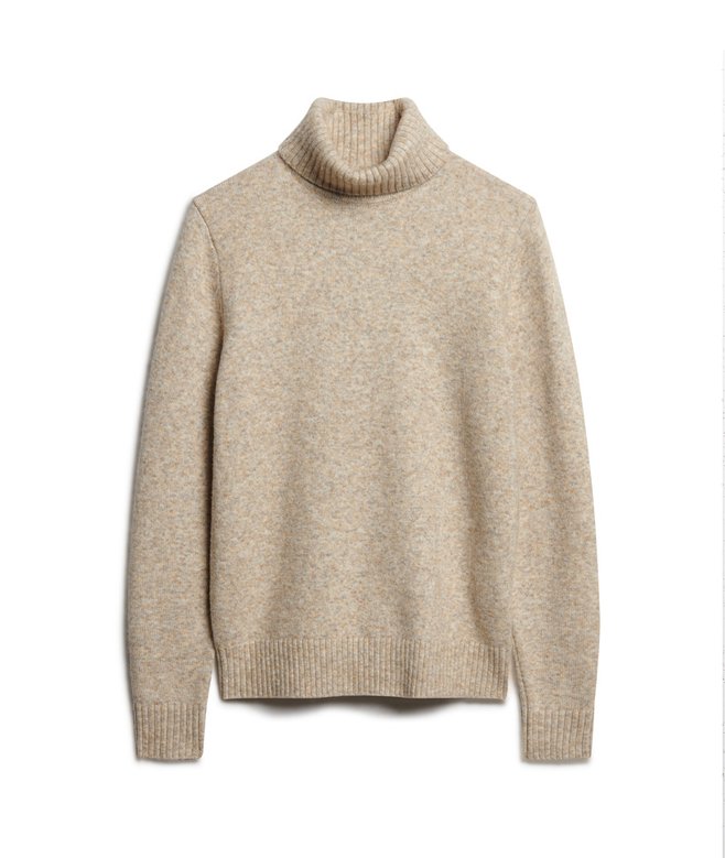 Brushed Roll Neck Jumper