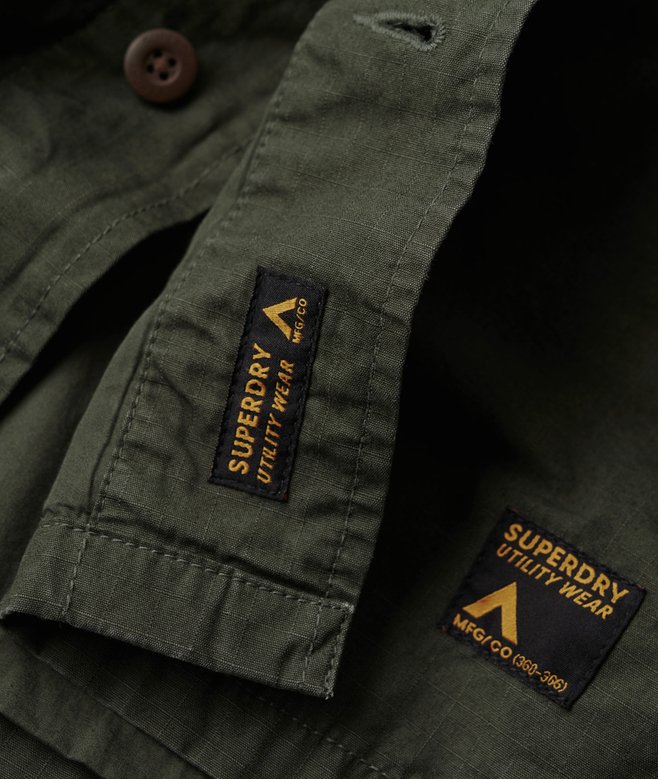 Military Overshirt Jacket