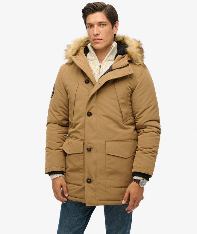 Everest Faux Fur Hooded Parka Coat
