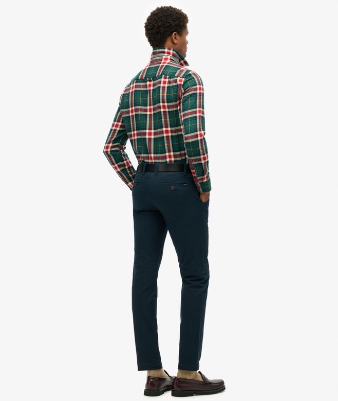 Slim Tapered Stretch Chino Trousers (3) 4.7 out of 5 stars, 3 reviews More Colours Available Price £38.49 Price reduced from £54.99 to You Save 30%
