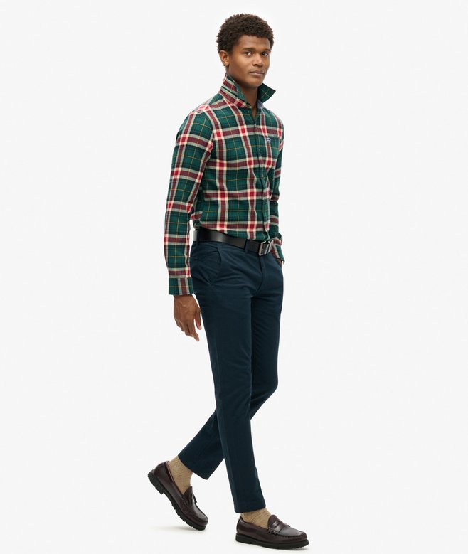 Slim Tapered Stretch Chino Trousers (3) 4.7 out of 5 stars, 3 reviews More Colours Available Price £38.49 Price reduced from £54.99 to You Save 30%