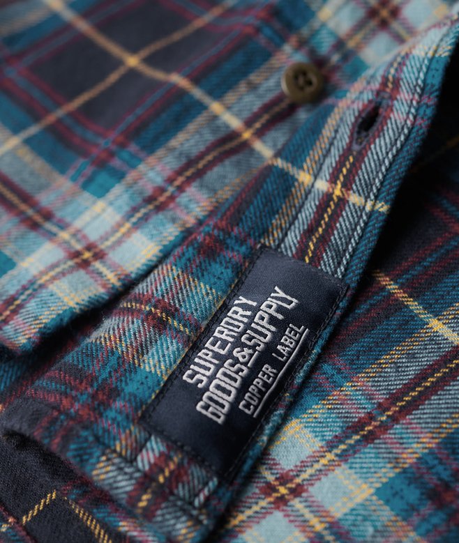 Long Sleeve Cotton Lumberjack Shirt