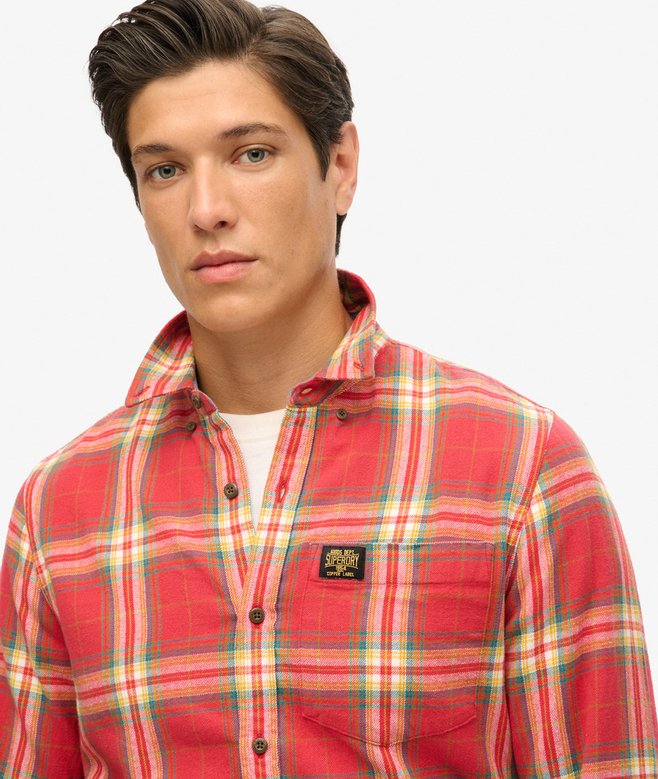 Long Sleeve Cotton Lumberjack Shirt