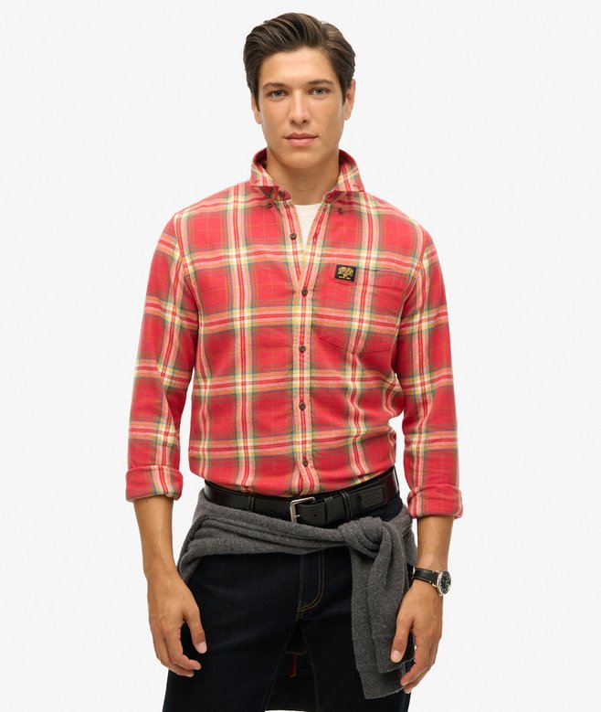 Long Sleeve Cotton Lumberjack Shirt