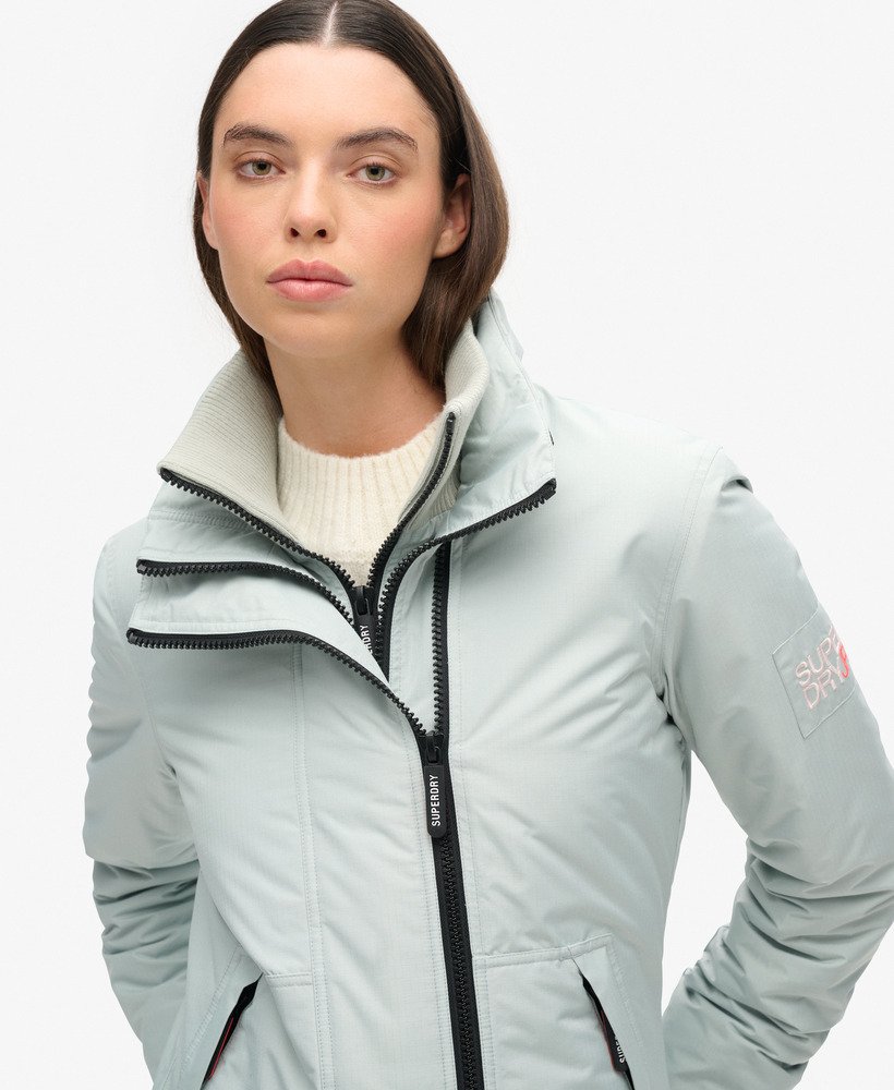 womens Mountain Windbreaker Jacket in Puritan Grey | Superdry US