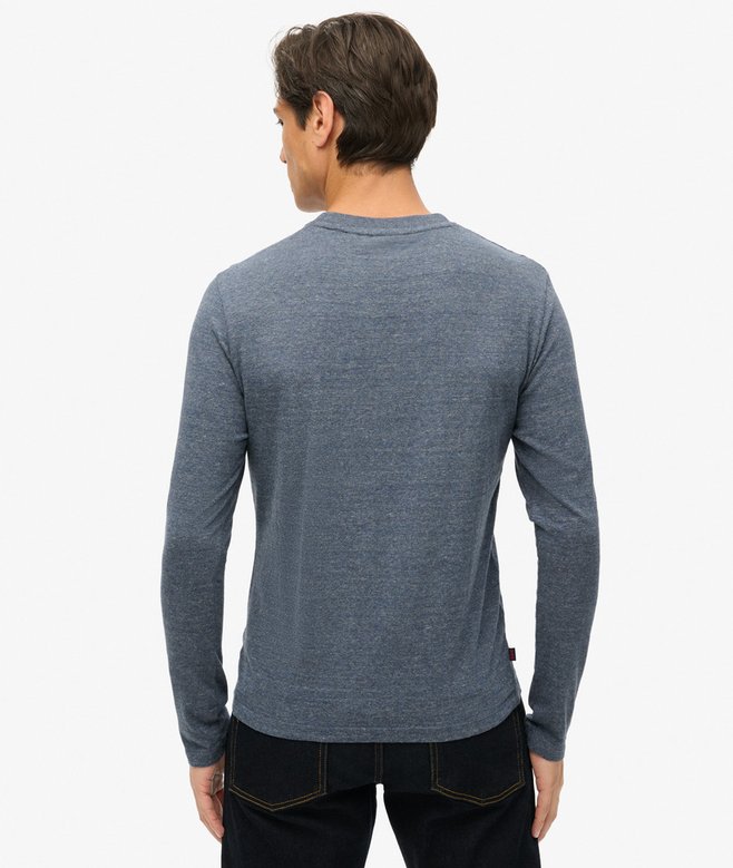 Organic Cotton Vintage Logo Embroidered Top