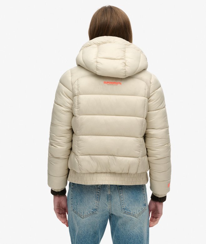 Sports Puffer Bomber Jacket