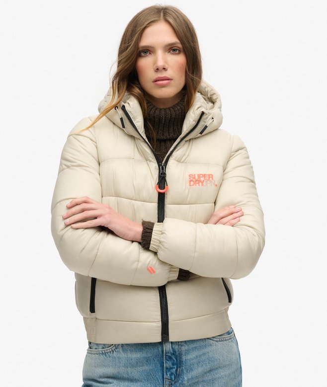 Sports Puffer Bomber Jacket