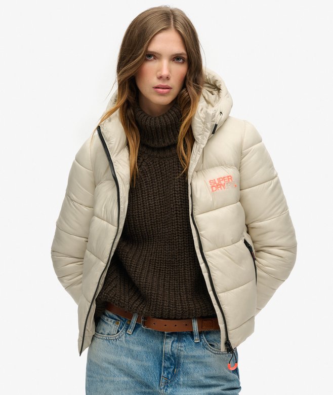 Sports Puffer Bomber Jacket