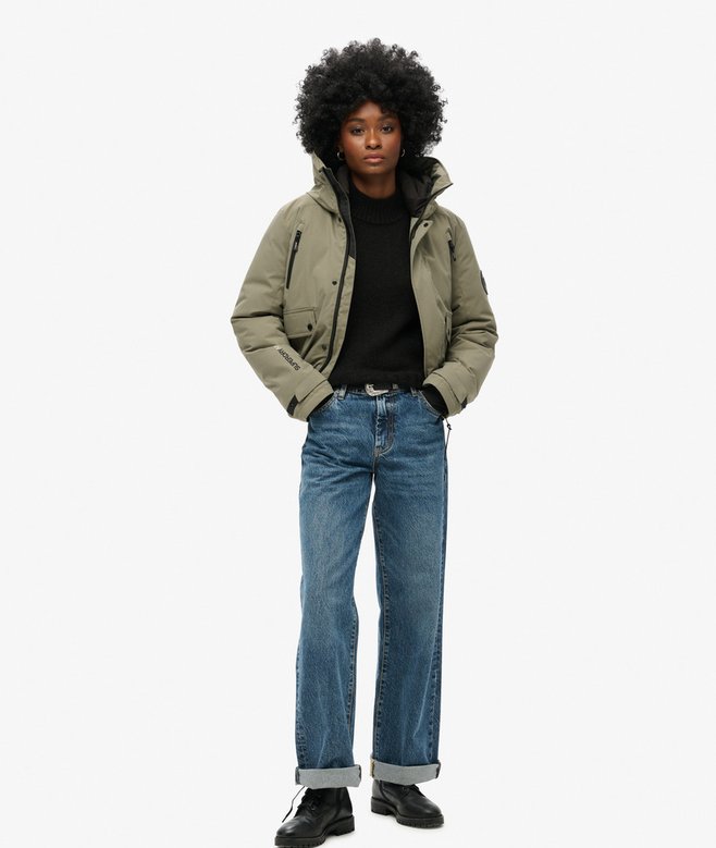 City Padded Bomber Jacket