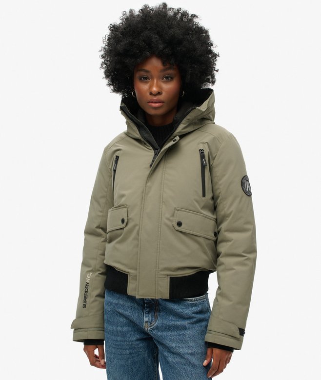 City Padded Bomber Jacket