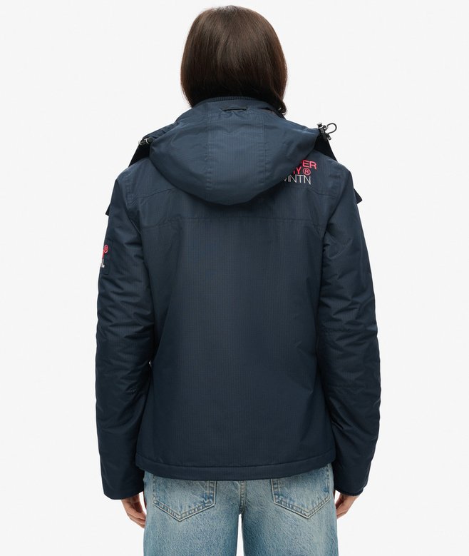 Hooded Mountain Windbreaker Jacket