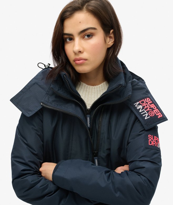 Hooded Mountain Windbreaker Jacket