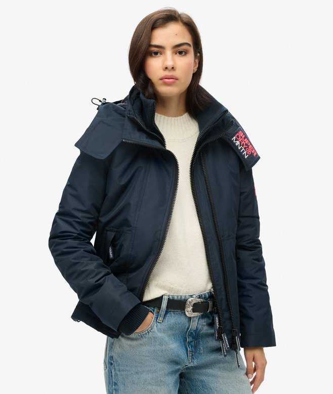 Hooded Mountain Windbreaker Jacket