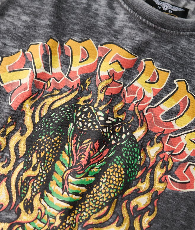 Biker Rock Graphic T-Shirt