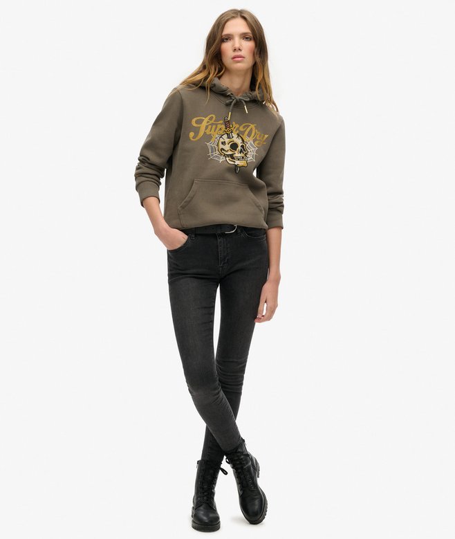 Tattoo Script Graphic Hoodie (2) 5 out of 5 stars, 2 reviews More Colours Available Price £32.49 Price reduced from £64.99 to You Save 50%