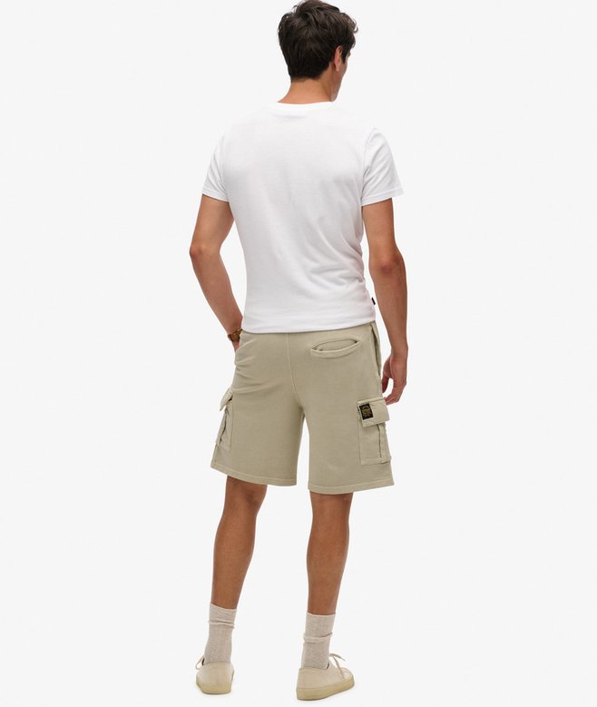 Contrast Stitch Cargo Shorts