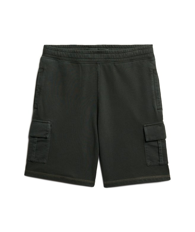 Contrast Stitch Cargo Shorts