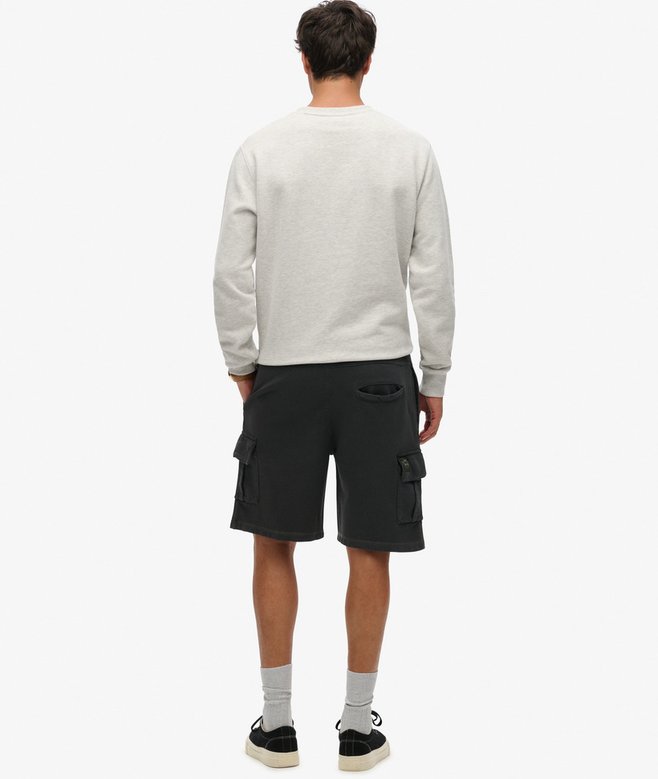 Contrast Stitch Cargo Shorts