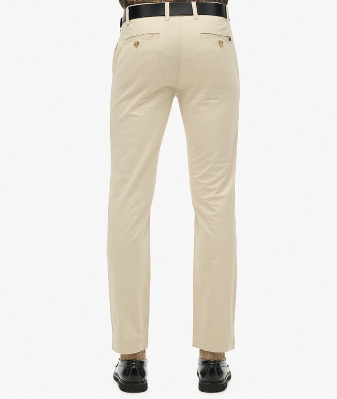 Slim Tapered Stretch Chino Trousers
