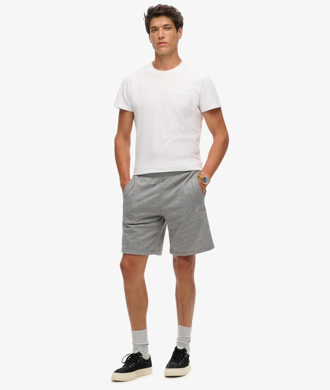superdry Pantalones cortos de punto con logotipo Essential