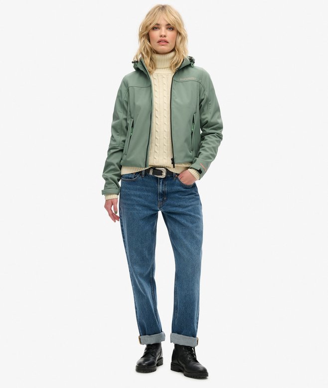 Hooded Soft Shell Trekker Jacket