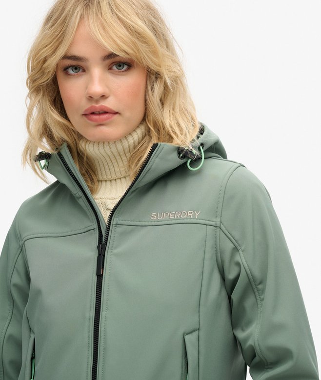 Hooded Soft Shell Trekker Jacket