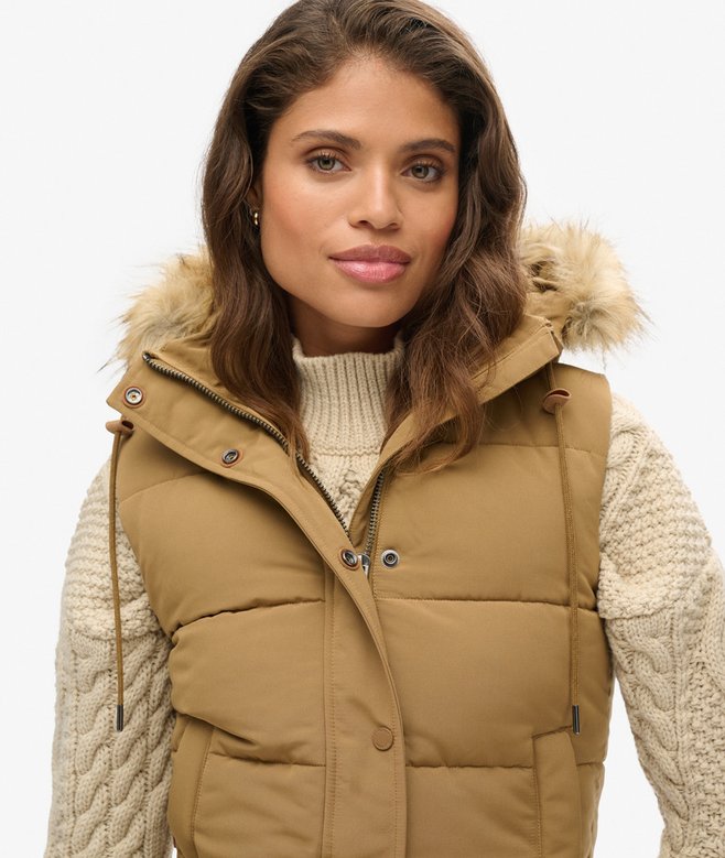 Everest Faux Fur Gilet