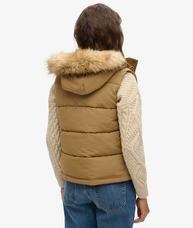 Everest Faux Fur Gilet