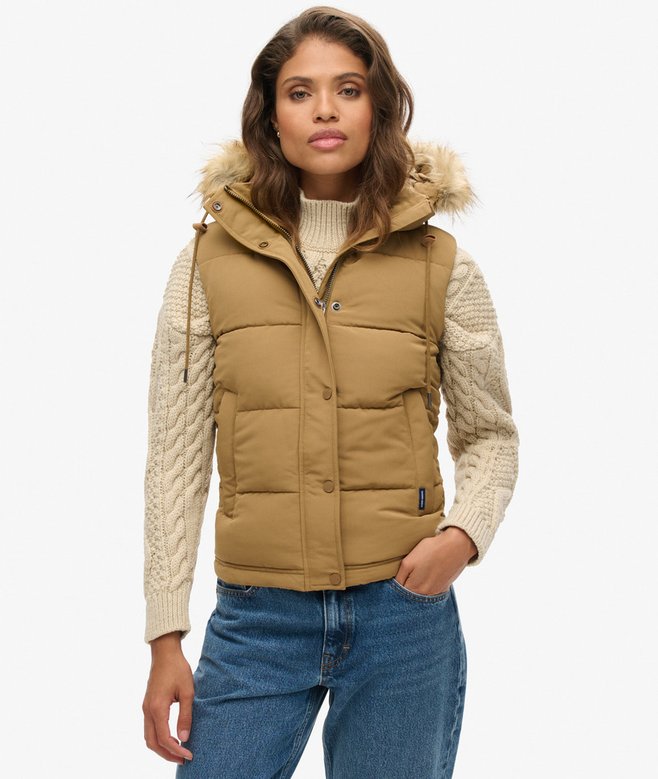 Everest Faux Fur Gilet