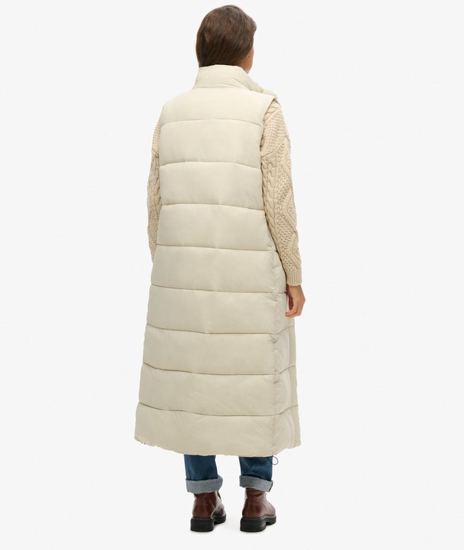Ripstop Longline Puffer Gilet