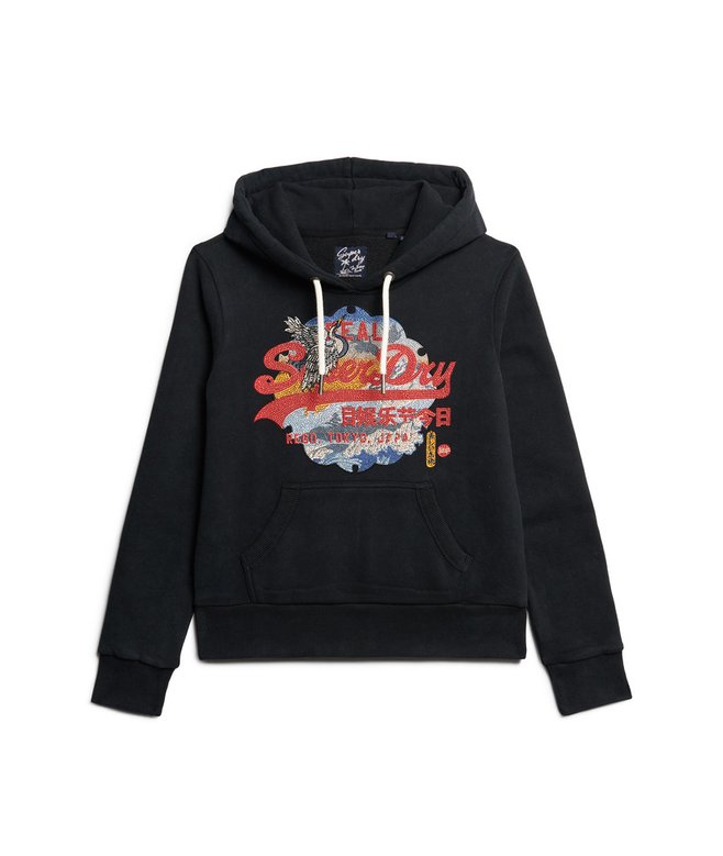Tokyo Vintage Logo Graphic Hoodie More Colours Available Price £29.99 Price reduced from £59.99 to You Save 50%