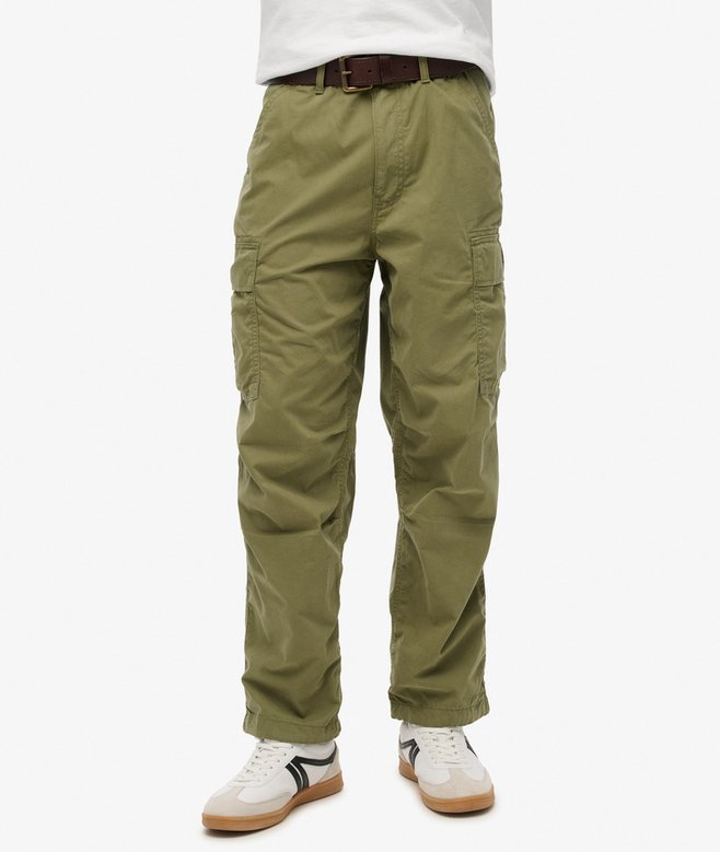 Organic Cotton Vintage Parachute Cargo Pants