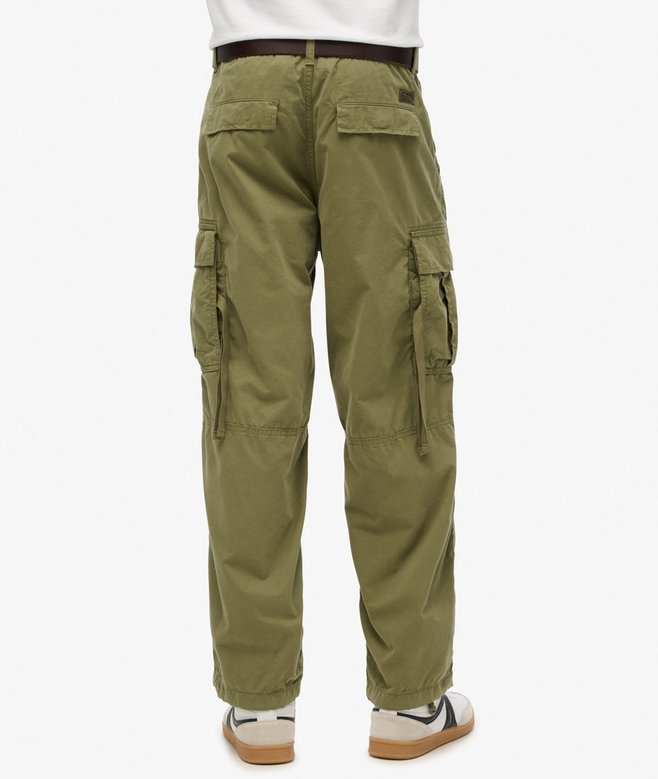 Organic Cotton Vintage Parachute Cargo Pants
