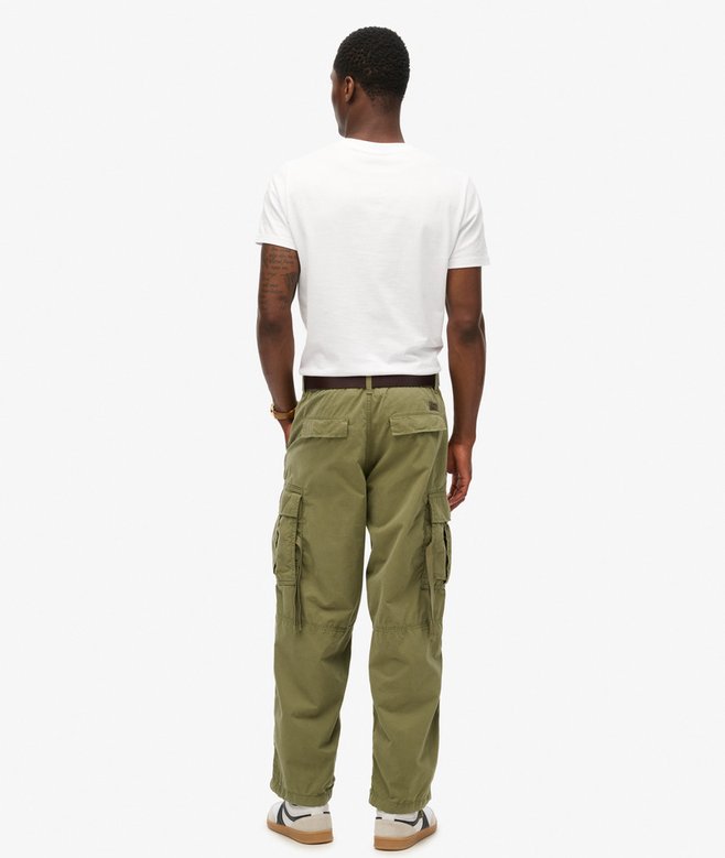 Organic Cotton Vintage Parachute Cargo Pants