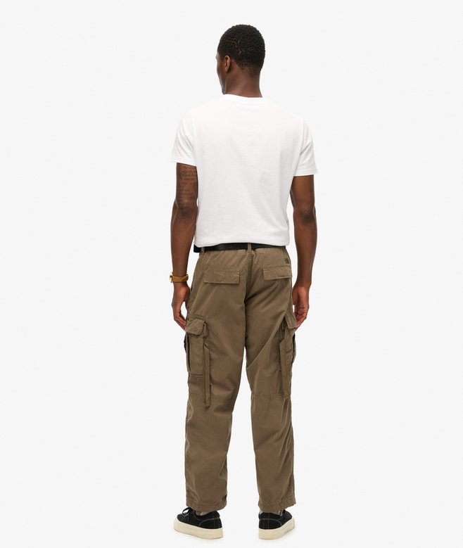 Organic Cotton Vintage Parachute Cargo Pants