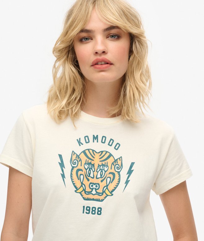 Superdry x Komodo Tiger Fitted T-Shirt (1) 5 out of 5 stars, 1 reviews Price £14.99 Price reduced from £29.99 to You Save 50%