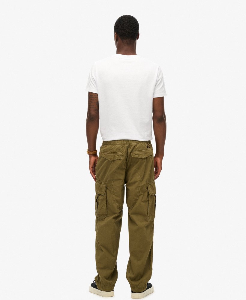 mens Baggy Parachute Pants in Burnt Olive | Superdry CA-EN