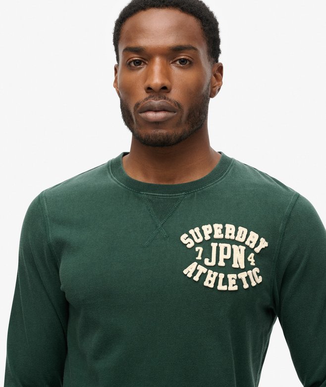 Vintage Athletic Long Sleeve Top