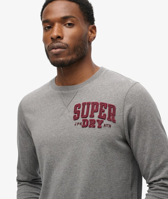 Vintage Athletic Long Sleeve Top